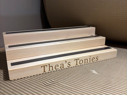 Large Engraved Tonies Character Shelf Stand The Rolling Cow