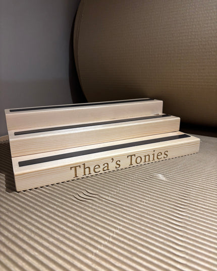 Large Engraved Tonies Character Shelf Stand The Rolling Cow