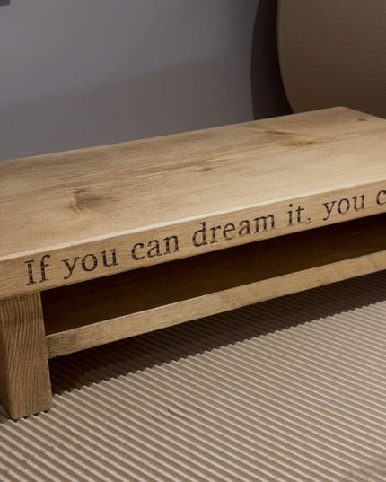 Engraved Desktop Computer Monitor Stand