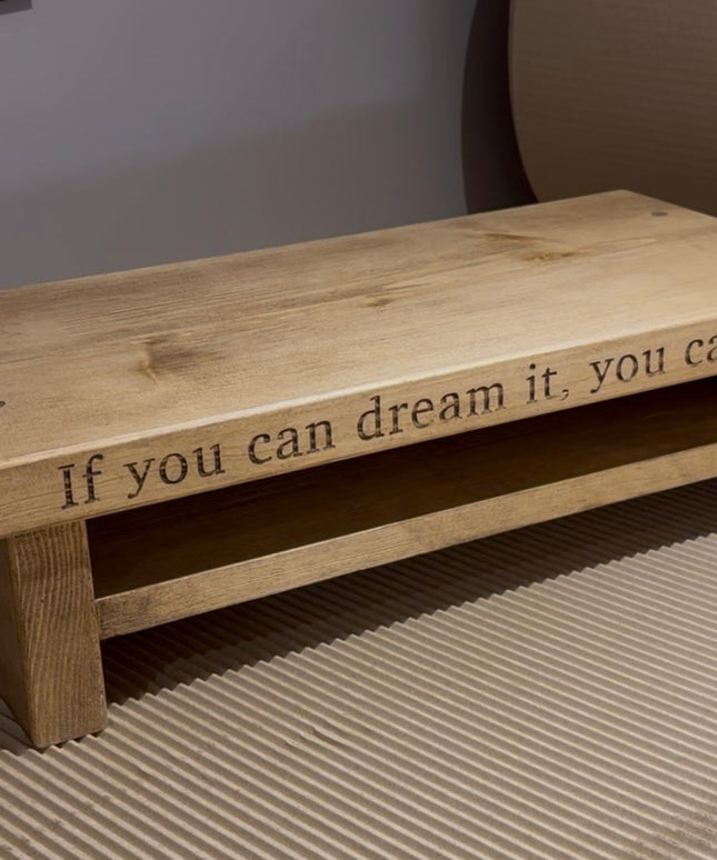 Engraved Desktop Computer Monitor Stand