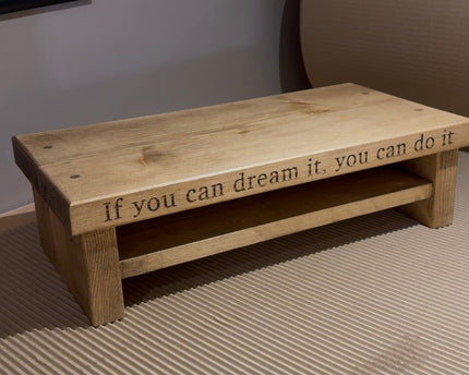 Engraved Desktop Computer Monitor Stand