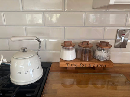 Engraved Oak Mini Display Stand