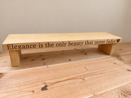 Engraved Dressing Table Mirror Stand
