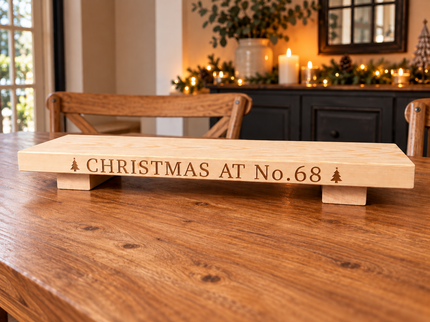 Personalised Christmas Table Centrepiece