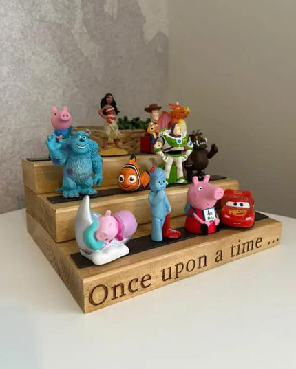 Small Engraved Tonies Character Shelf Stand The Rolling Cow