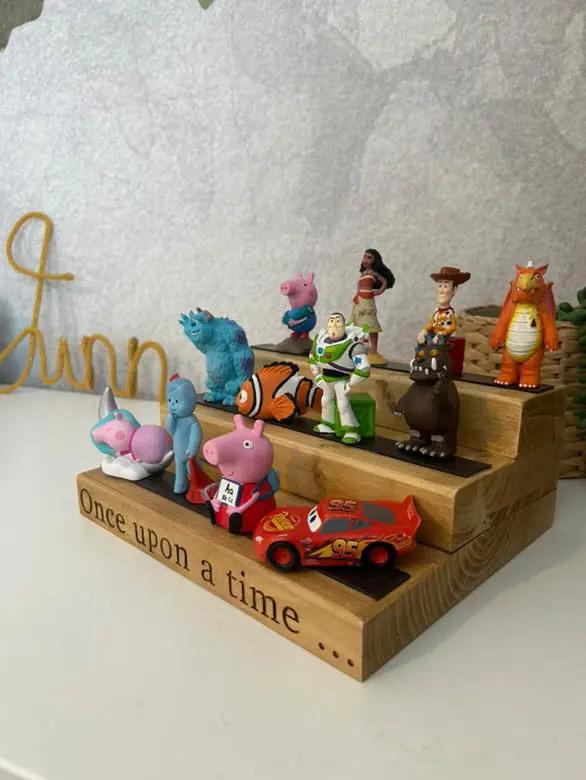 Small Engraved Tonies Character Shelf Stand The Rolling Cow