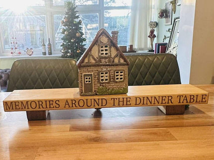 ‘Memories Around The Dinner Table’ Table Centrepiece The Rolling Cow