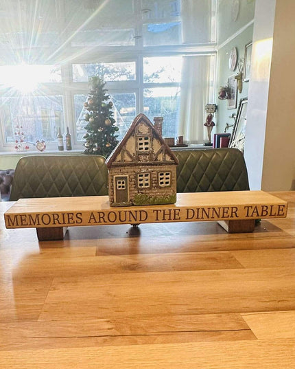 ‘Memories Around The Dinner Table’ Table Centrepiece The Rolling Cow