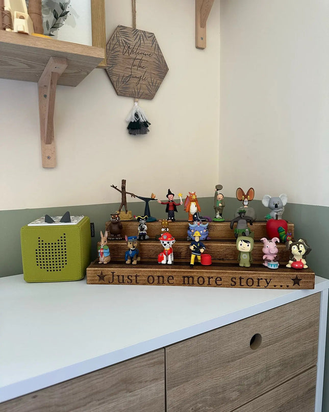 Large Engraved Tonies Character Shelf Stand The Rolling Cow