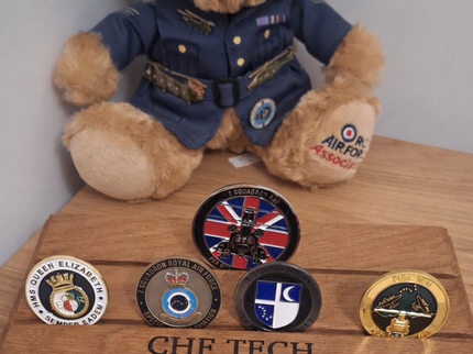 Personalised Oak Coin Memorabilia Display Stand