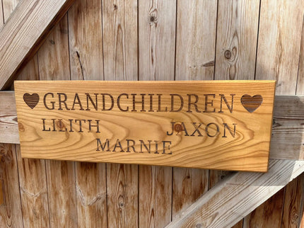Family Members Name Sign The Rolling Cow