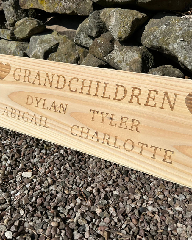 Family Members Name Sign The Rolling Cow