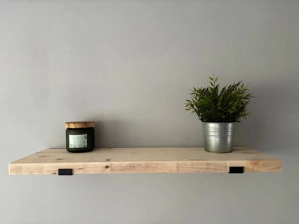 Rustic Handmade Wooden Shelf Shelves The Rolling Cow