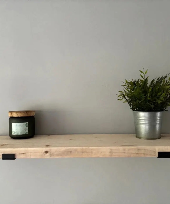 Rustic Handmade Wooden Shelf Shelves The Rolling Cow